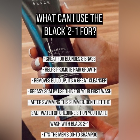 MONAT Travel Size BLACK Shampoo + Conditioner (2 in one) - Picture 6 of 6